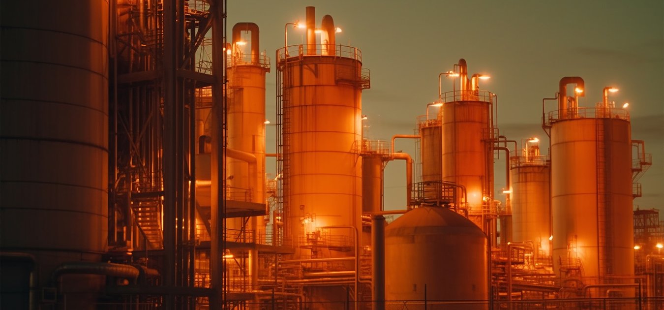 STANDARD OIL Refinery